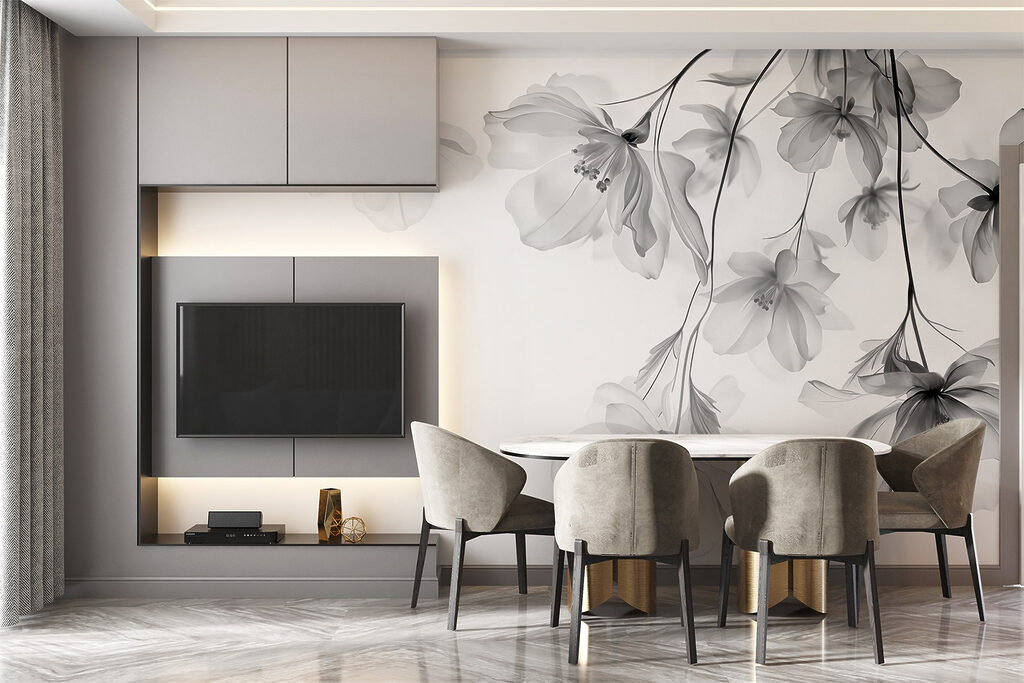 Delicate blooms on a soft backdrop Delicate blooms on a soft backdrop