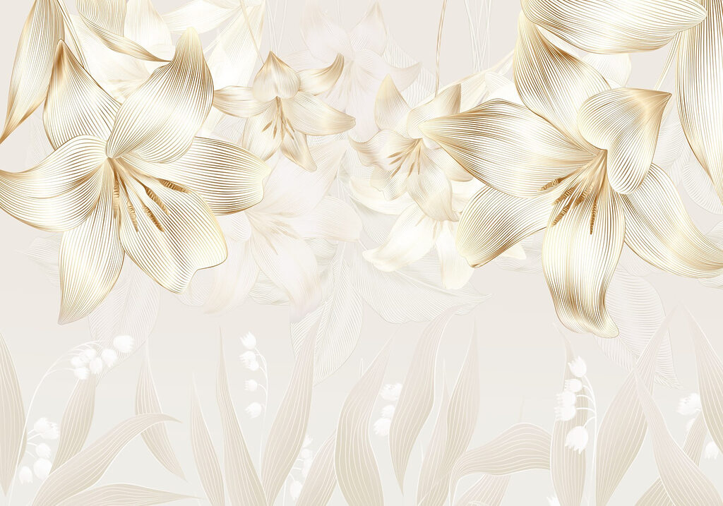 Delicate blooms in soft hues