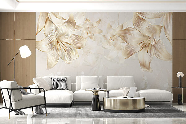 Delicate blooms in soft hues