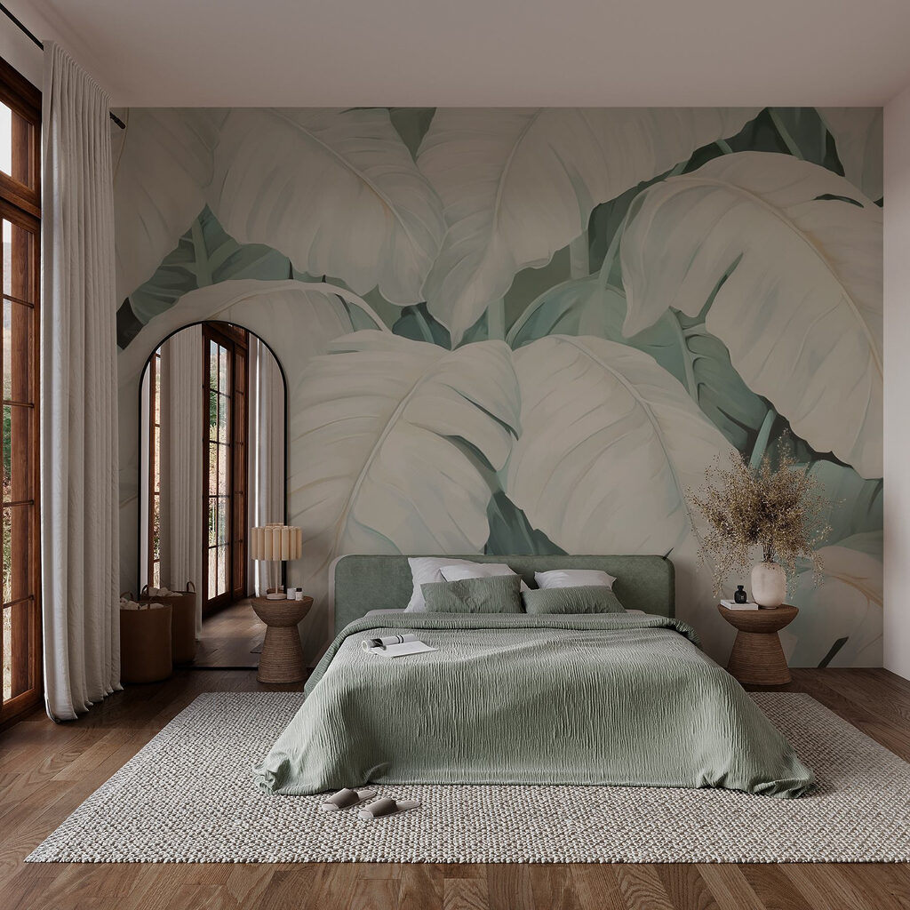 Serene foliage in soft hues Serene foliage in soft hues