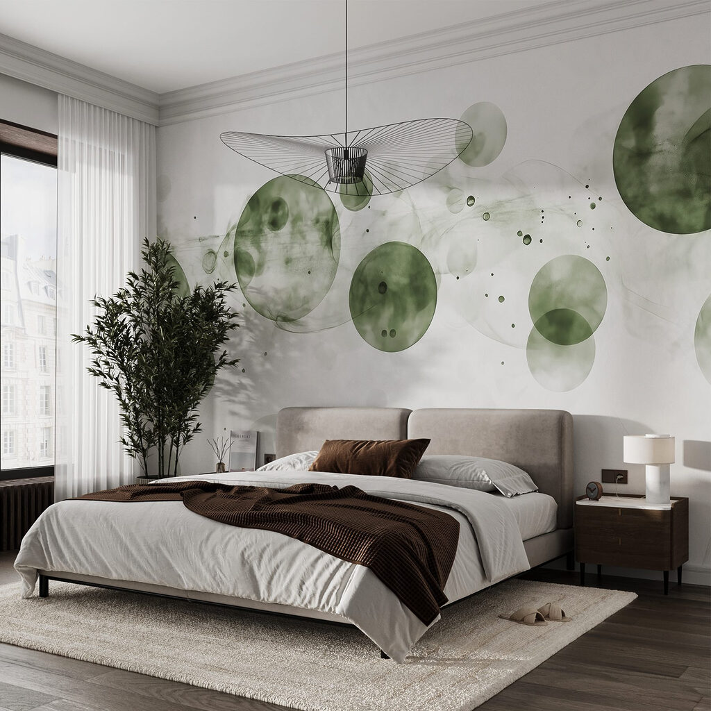 Group of circles with smoke Group of circles with smoke