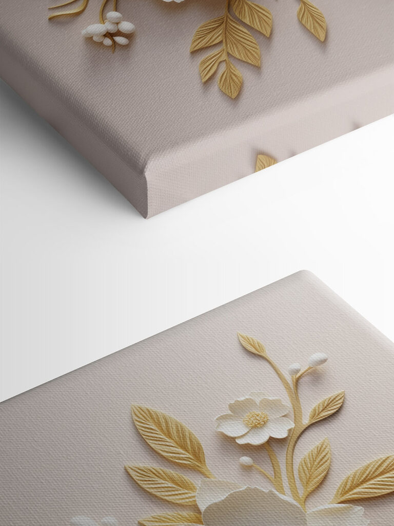 Elegant floral arrangement in soft hues