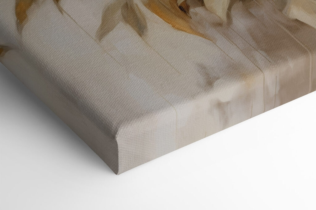 Painting of white flowers