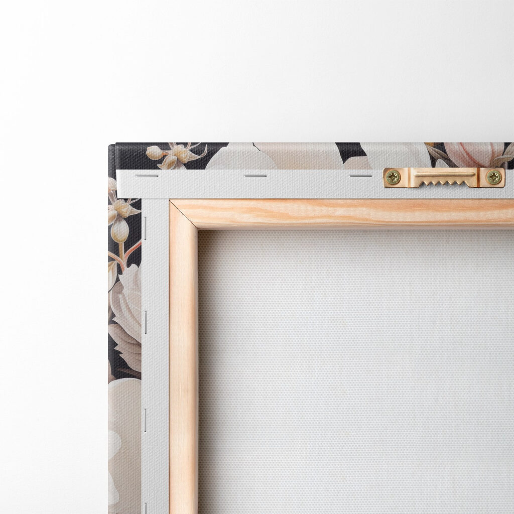 Painting of white flowers