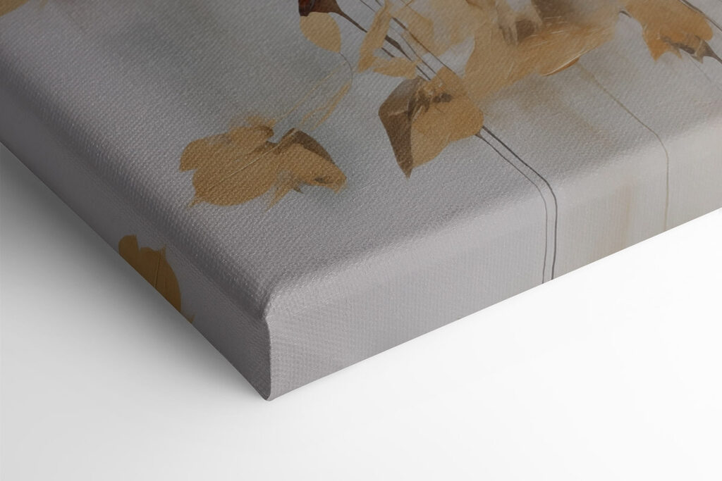 Painting of white flowers