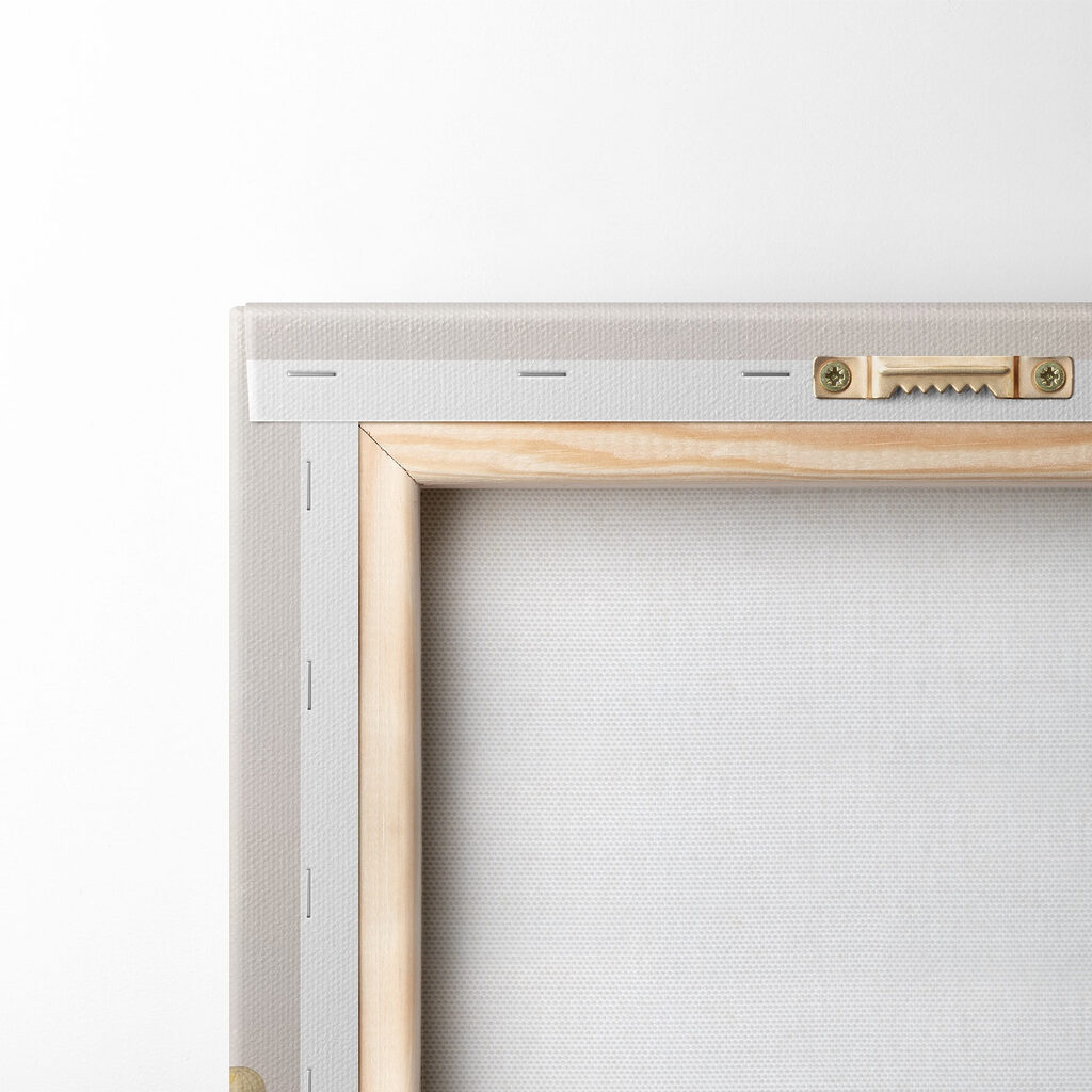 Painting of flowers on a white background