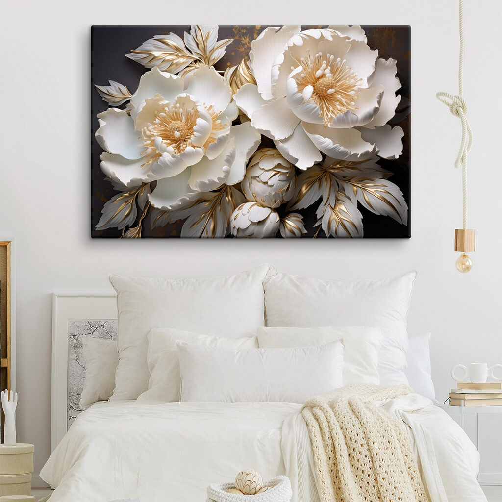 Delicate blossoms in soft hues