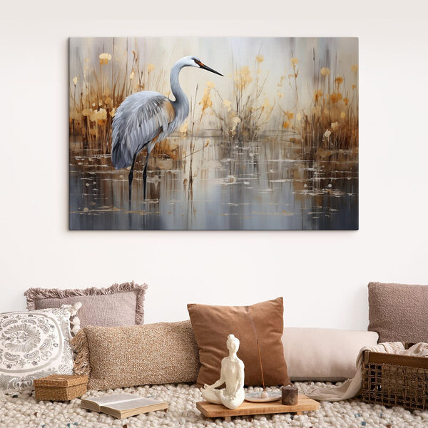 Vászonképek Vízben álló madár (Cikkszám: s43398) Vászonképek Vászonképek Vízben álló madár (Cikkszám: s43398)