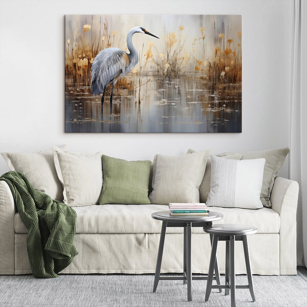 Bird standing in water