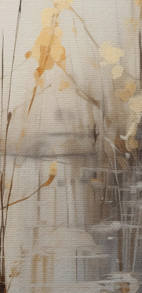 Bird standing in water