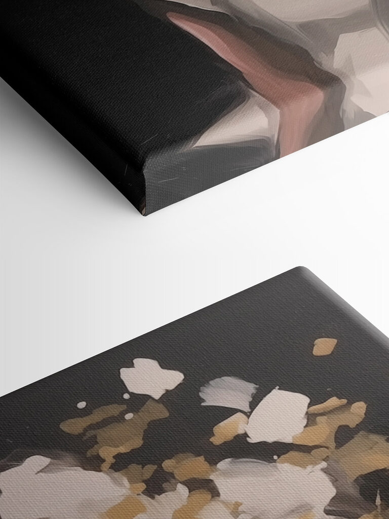 Surreal beauty in flowing abstraction