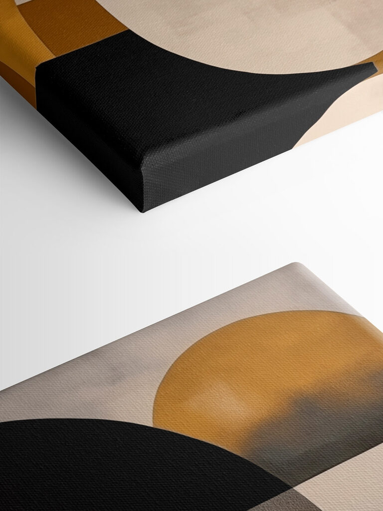 Painting of circles and lines Painting of circles and lines