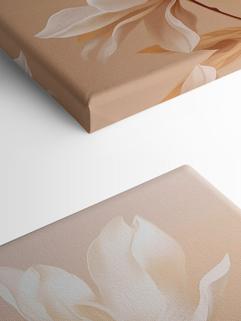 Soft blooms in muted tones