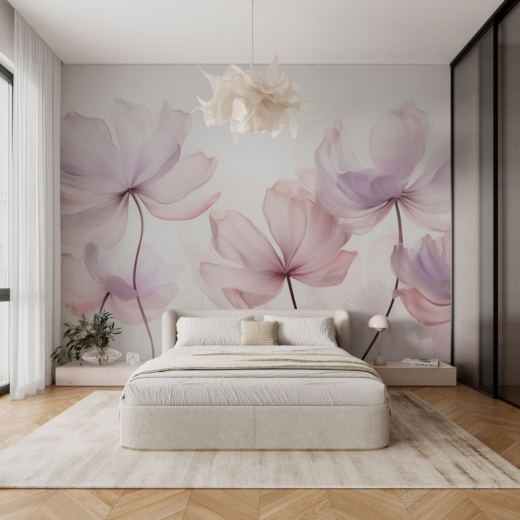 Delicate blossoms in soft hues Delicate blossoms in soft hues