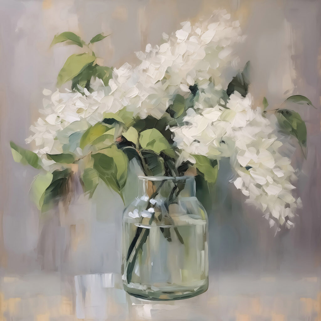 s43439p 1024x1024 - Festmény egy csokor fehér virágot egy üvegedényben - tegory