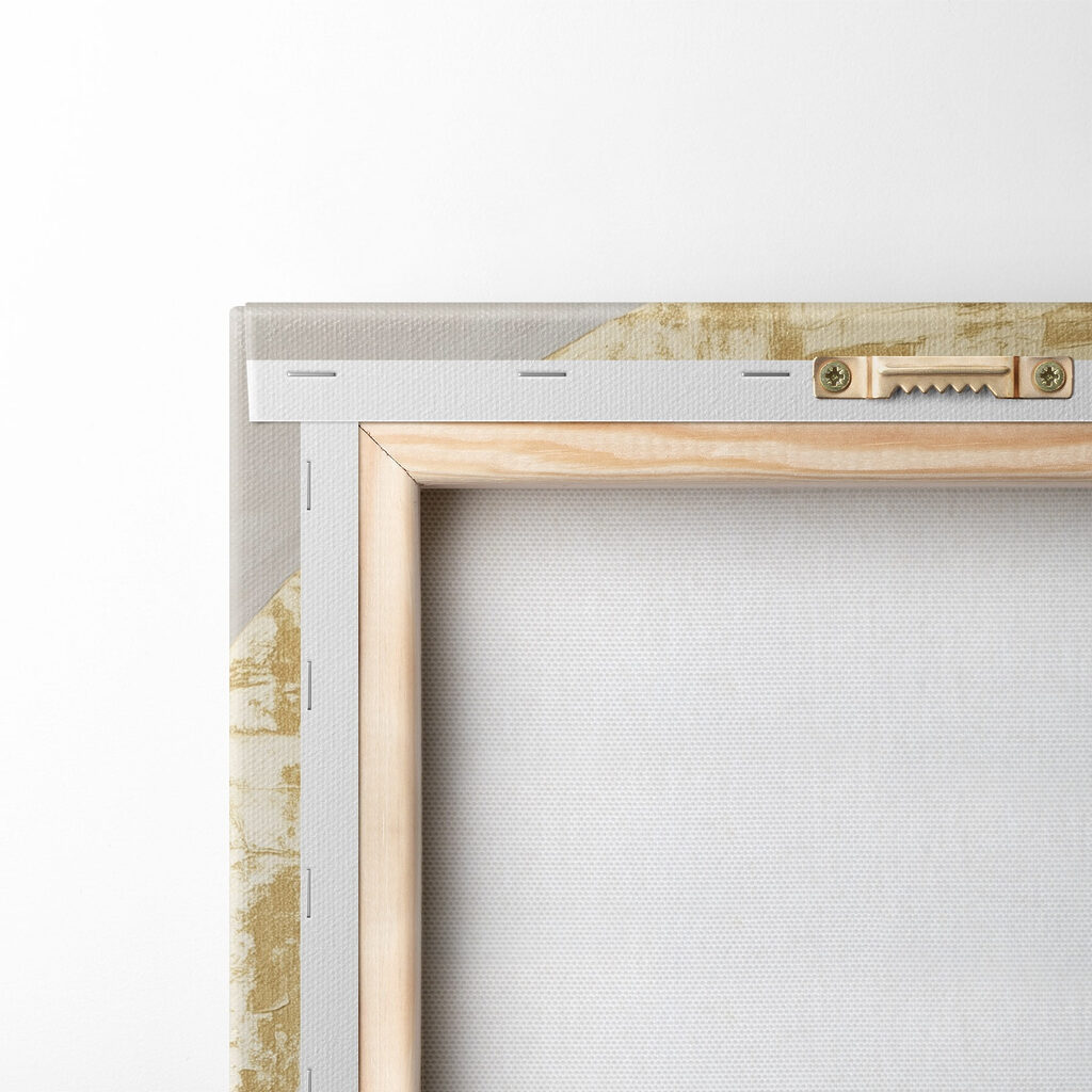 Elegant profile against a circular backdrop Elegant profile against a circular backdrop