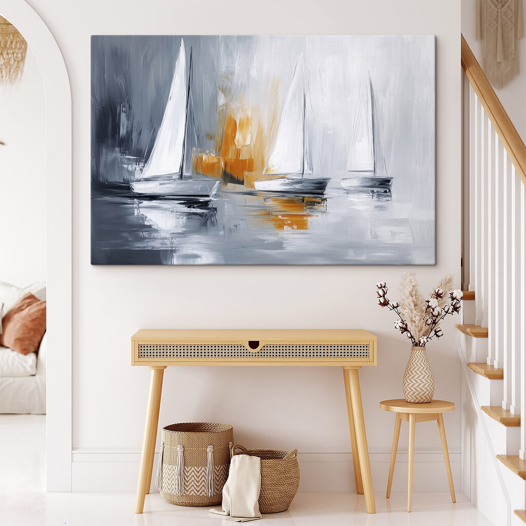 Group of boats on water