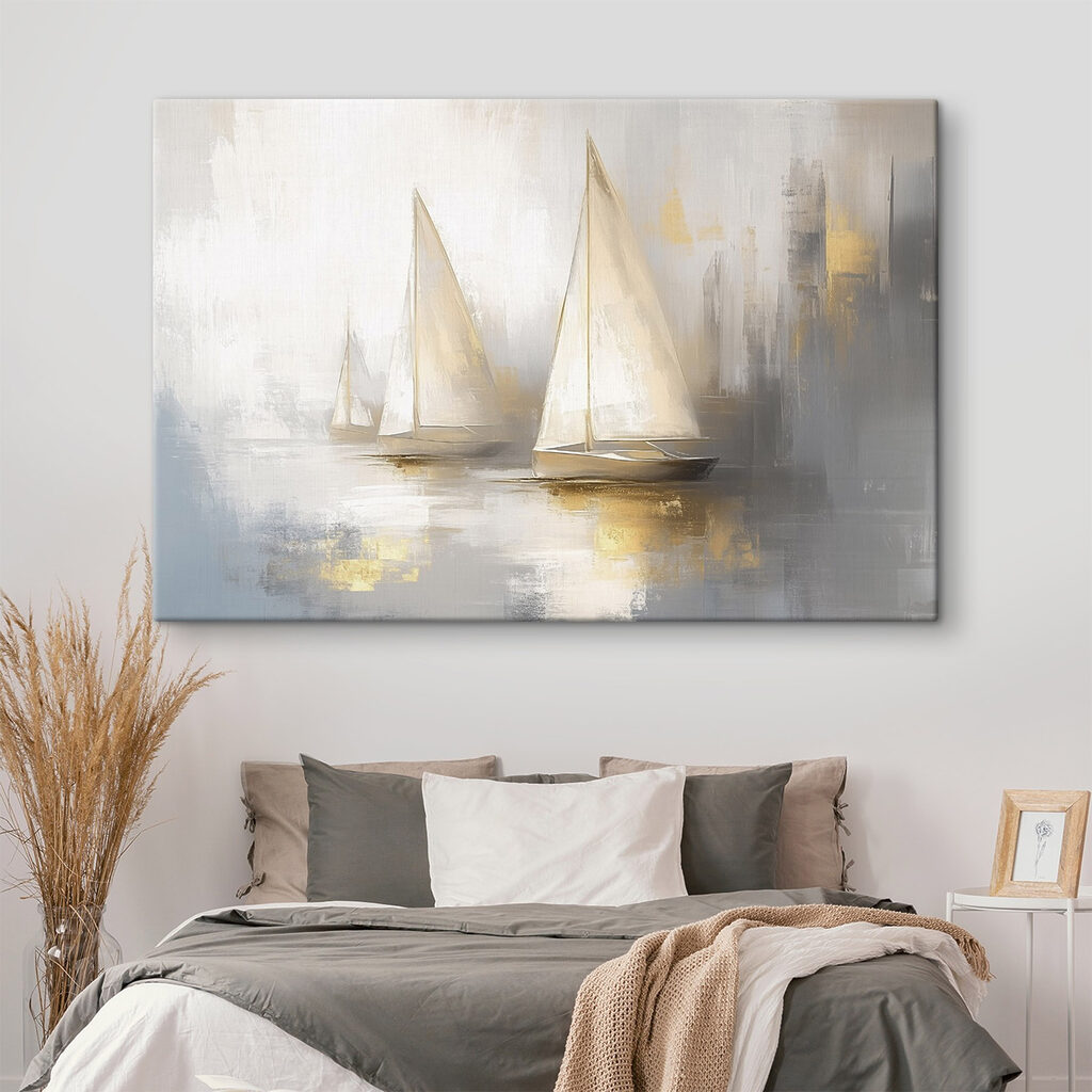 Group of sailboats in the water