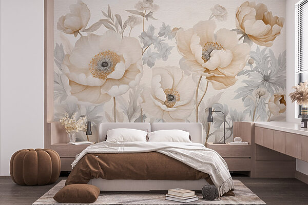 Delicate blossoms in soft hues Delicate blossoms in soft hues