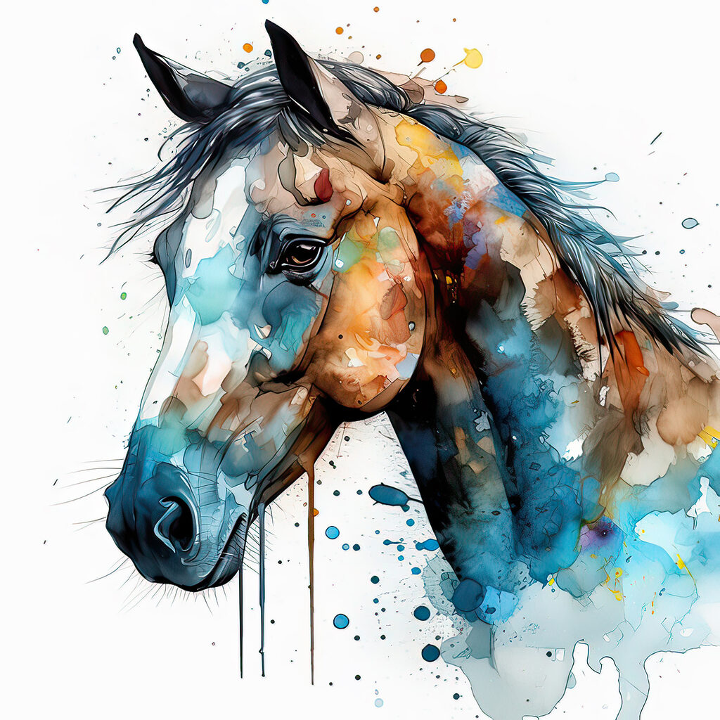 Painting of a horse