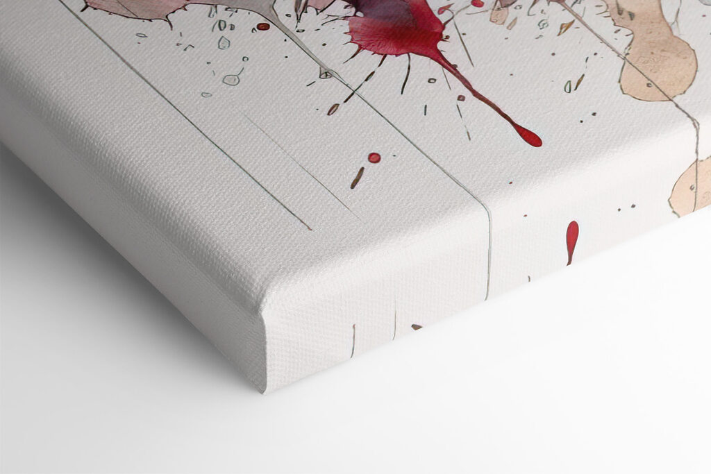 Tiger with colorful splashes Tiger with colorful splashes