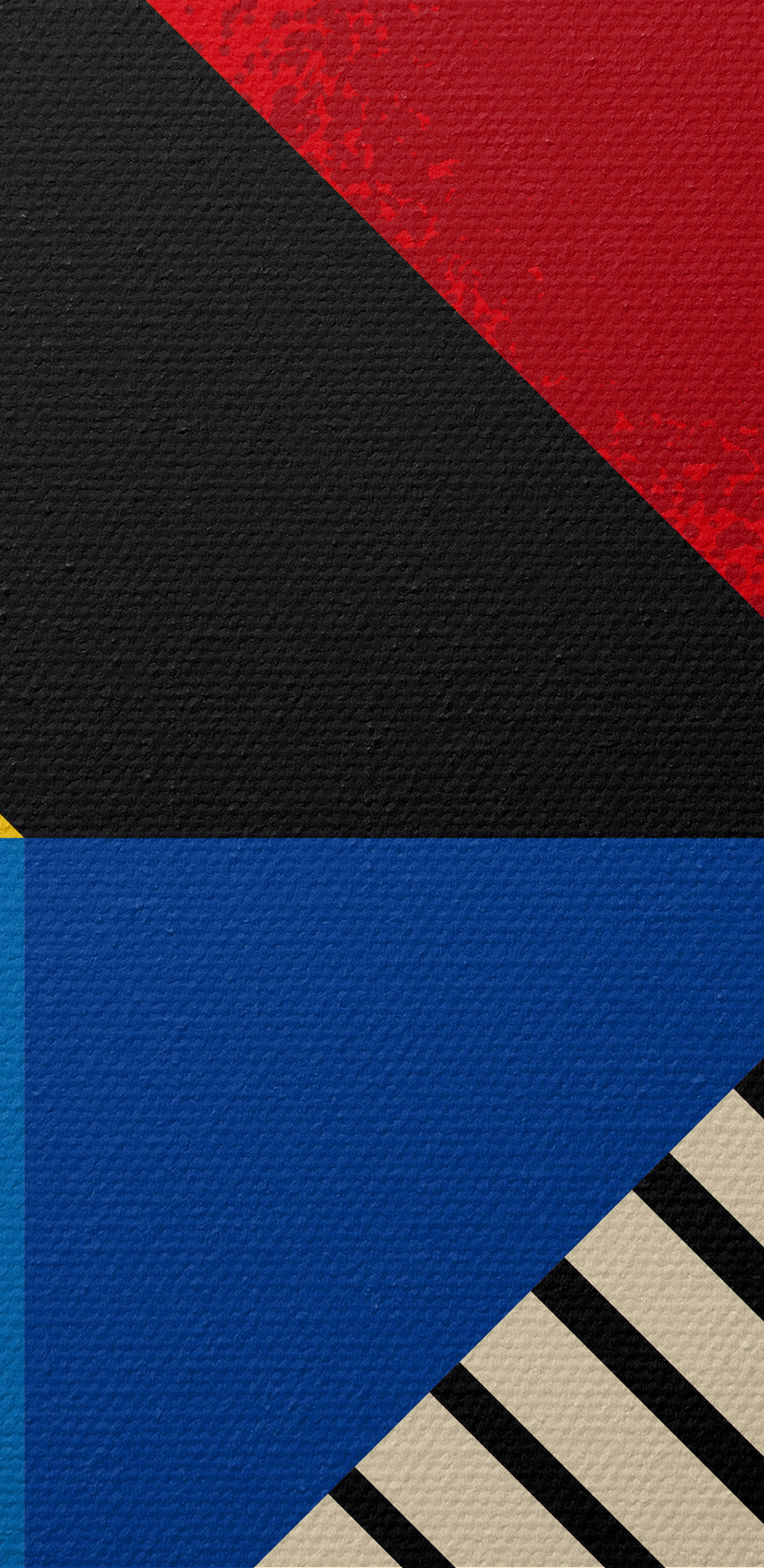 Színes geometrikus design fekete, piros és sárga színekkel Színes geometrikus design fekete, piros és sárga színekkel