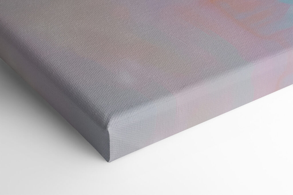 Painting of purple flowers