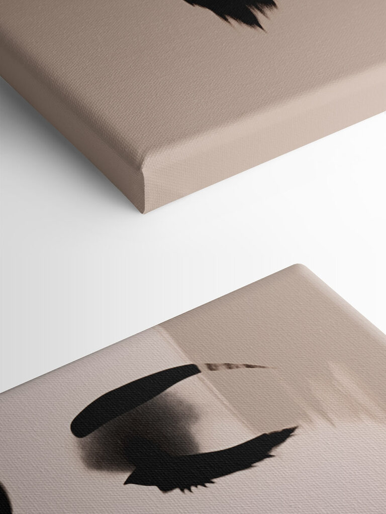 Woman's face with red lipstick Woman's face with red lipstick