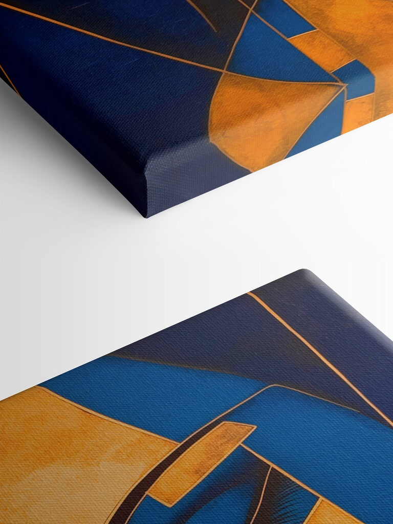 Painting of a woman's face