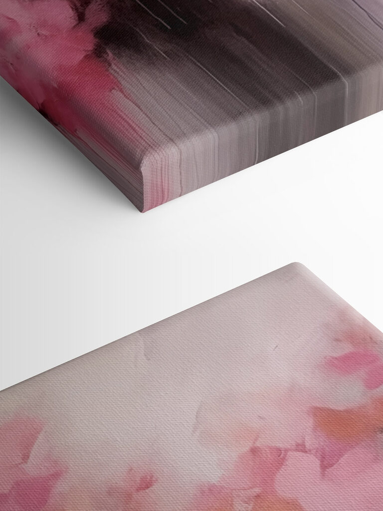 s43517pmlfn 768x1024 - Rózsaszín virágok festése - tegory