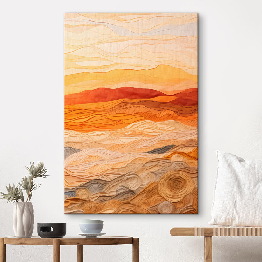 Art darab szövet hullámos vonalakkal