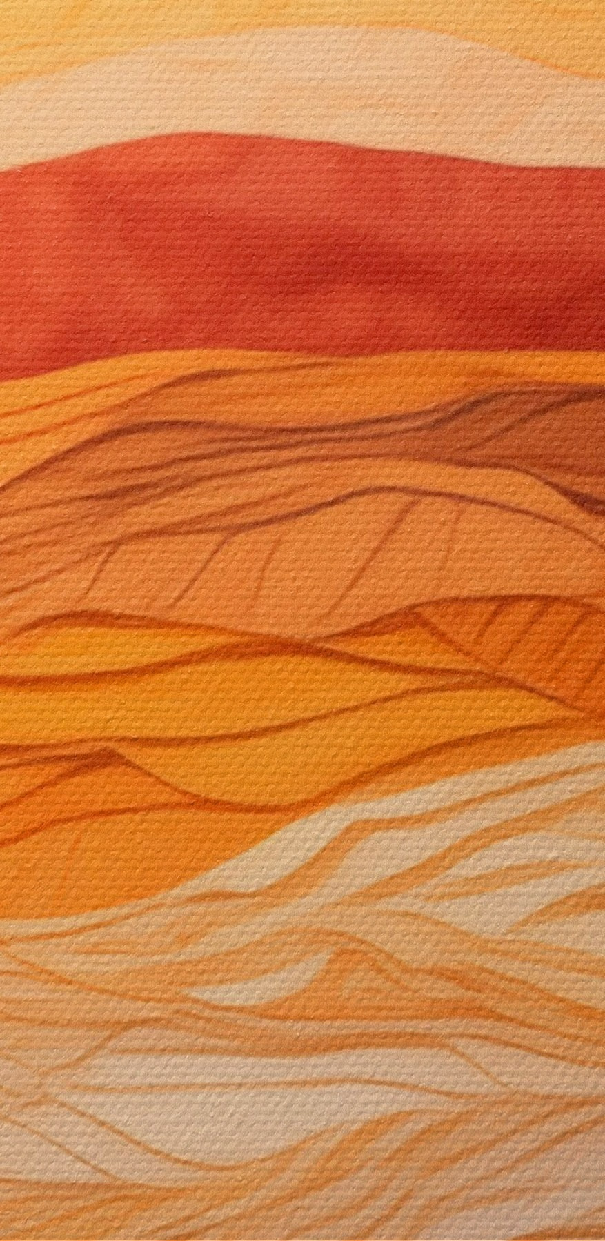 Art darab szövet hullámos vonalakkal