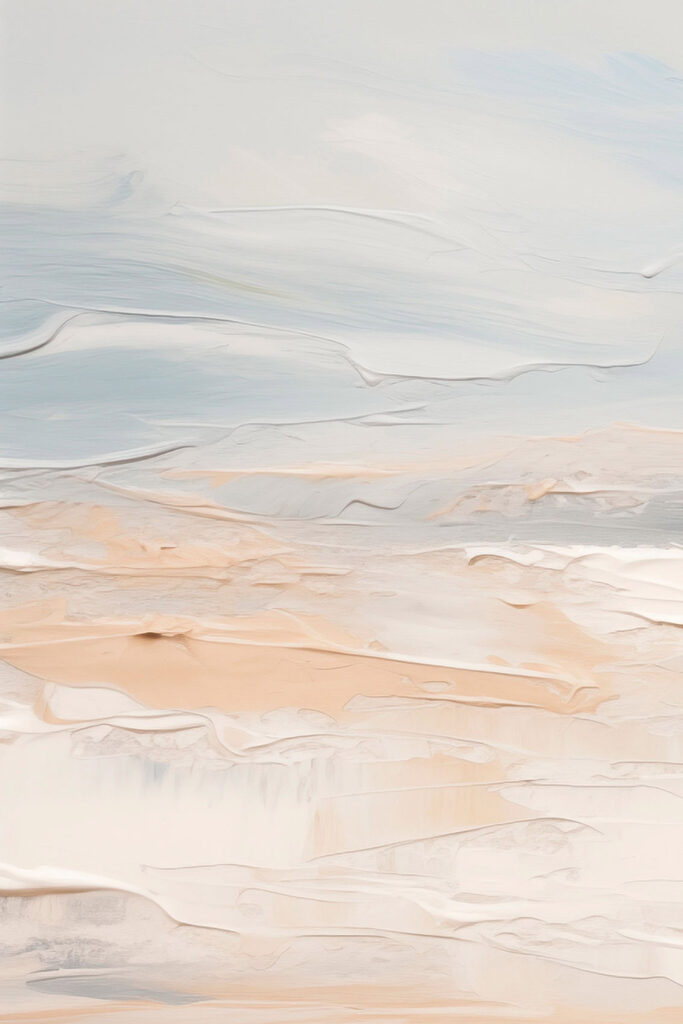 White and blue sky with clouds