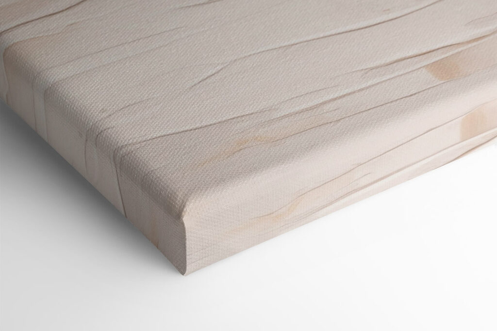 Abstract waves in soft pastel hues