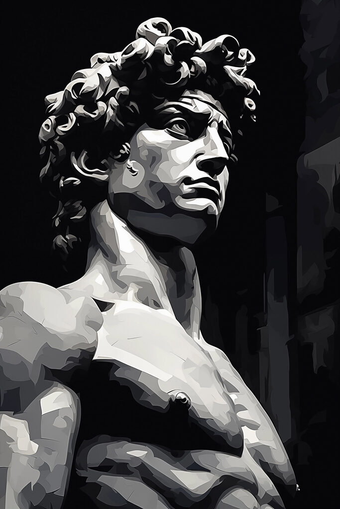 Statue of a man Statue of a man