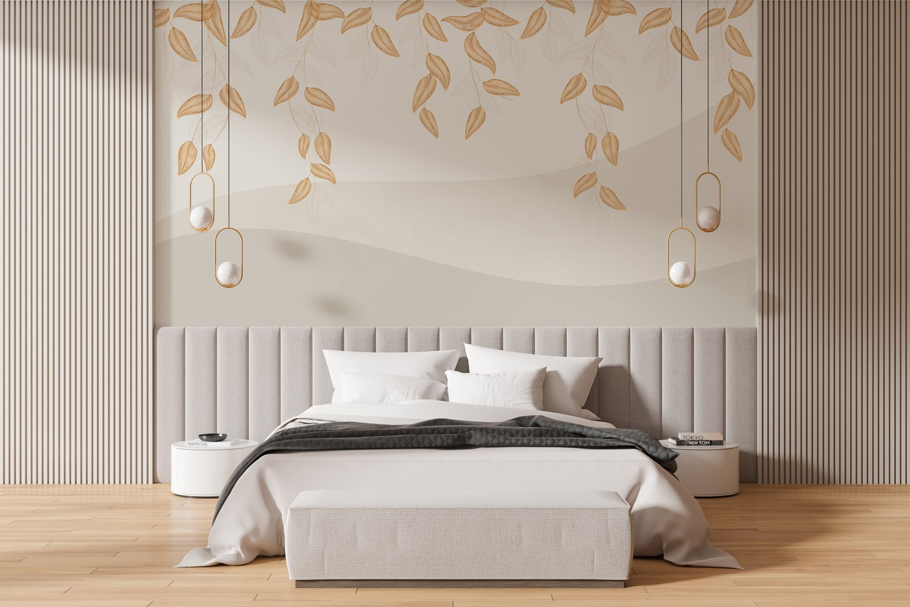 Delicate leaves dance with the breeze Delicate leaves dance with the breeze