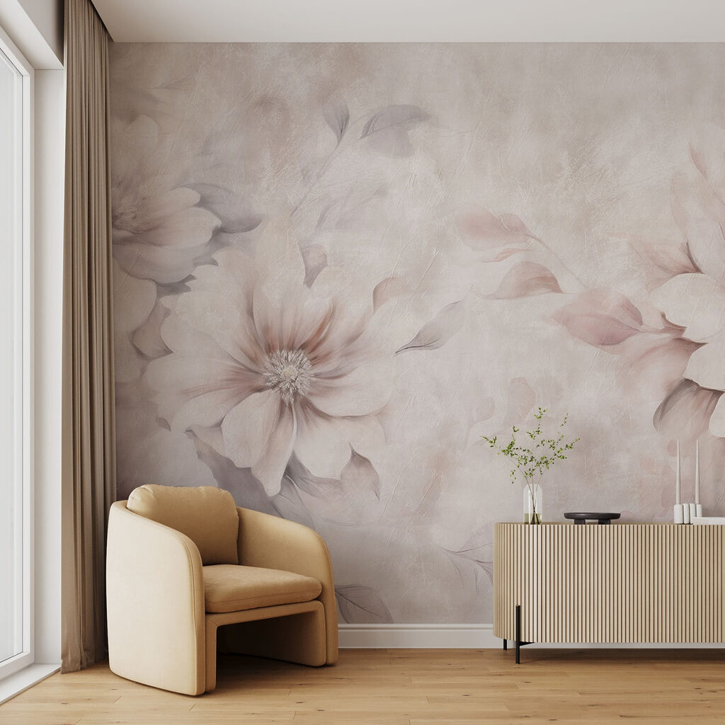 Soft blooms on a delicate background Soft blooms on a delicate background