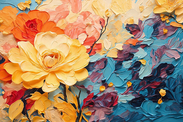 Painting of a flower