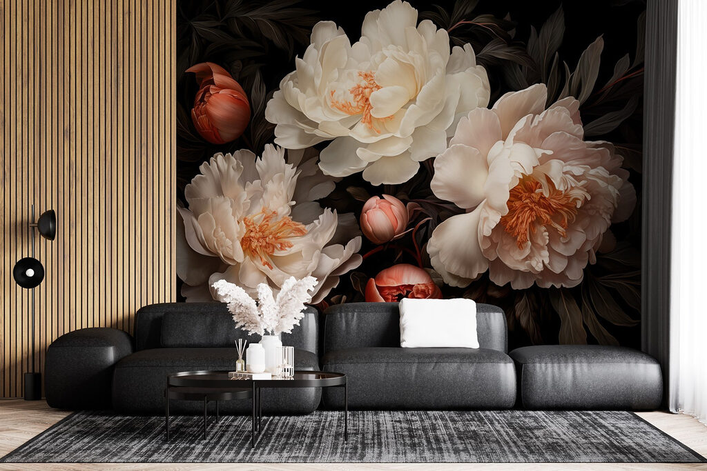 Group of white flowers