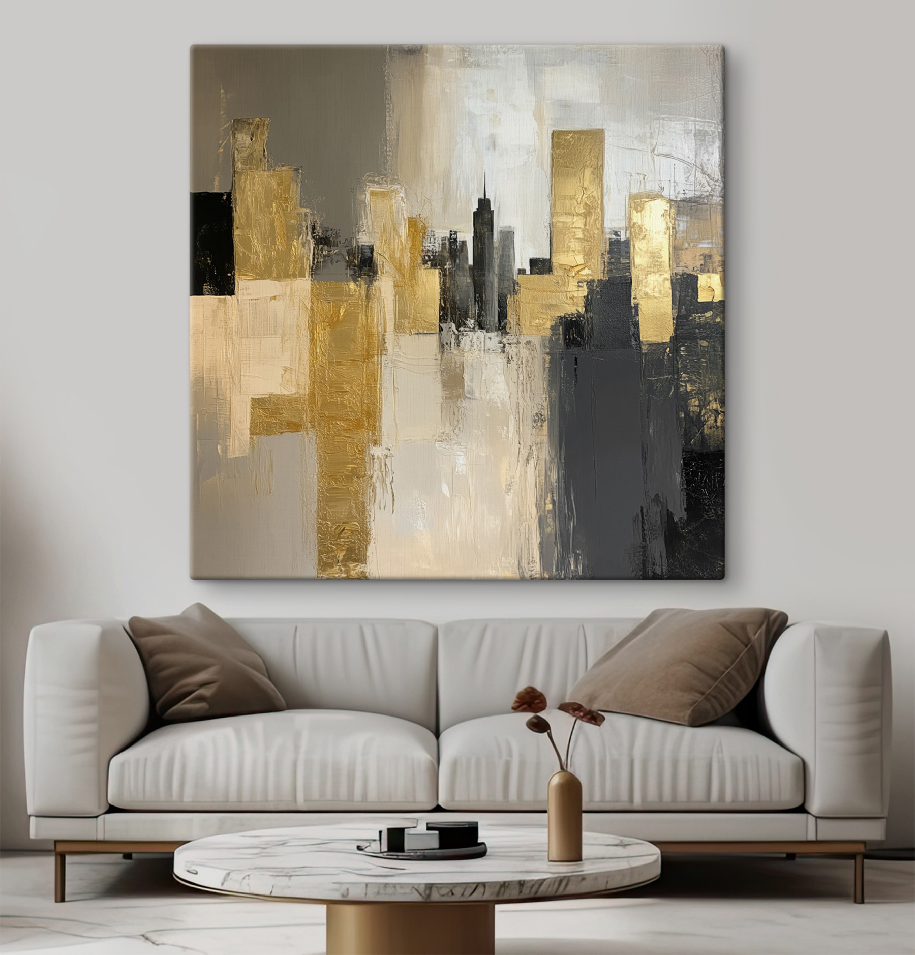 s40831pig99m - Festmény egy város látképe - tegory