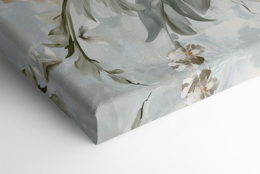 Painting of flowers in a vase