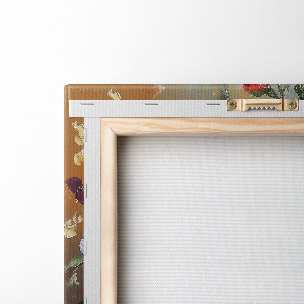 Painting of flowers in a vase Painting of flowers in a vase