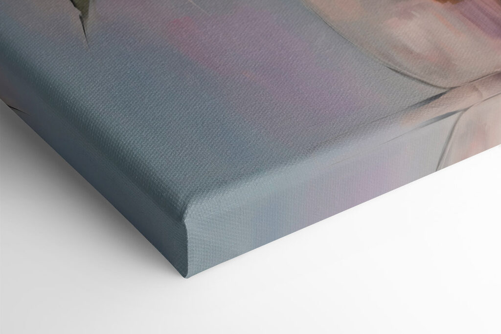 Painting of flowers in a vase