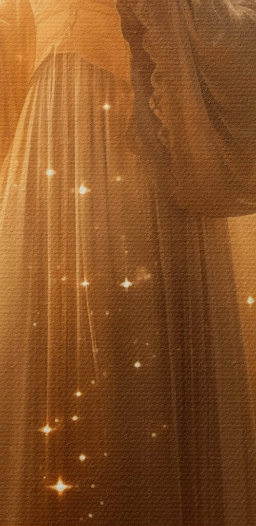 Woman in a white dress