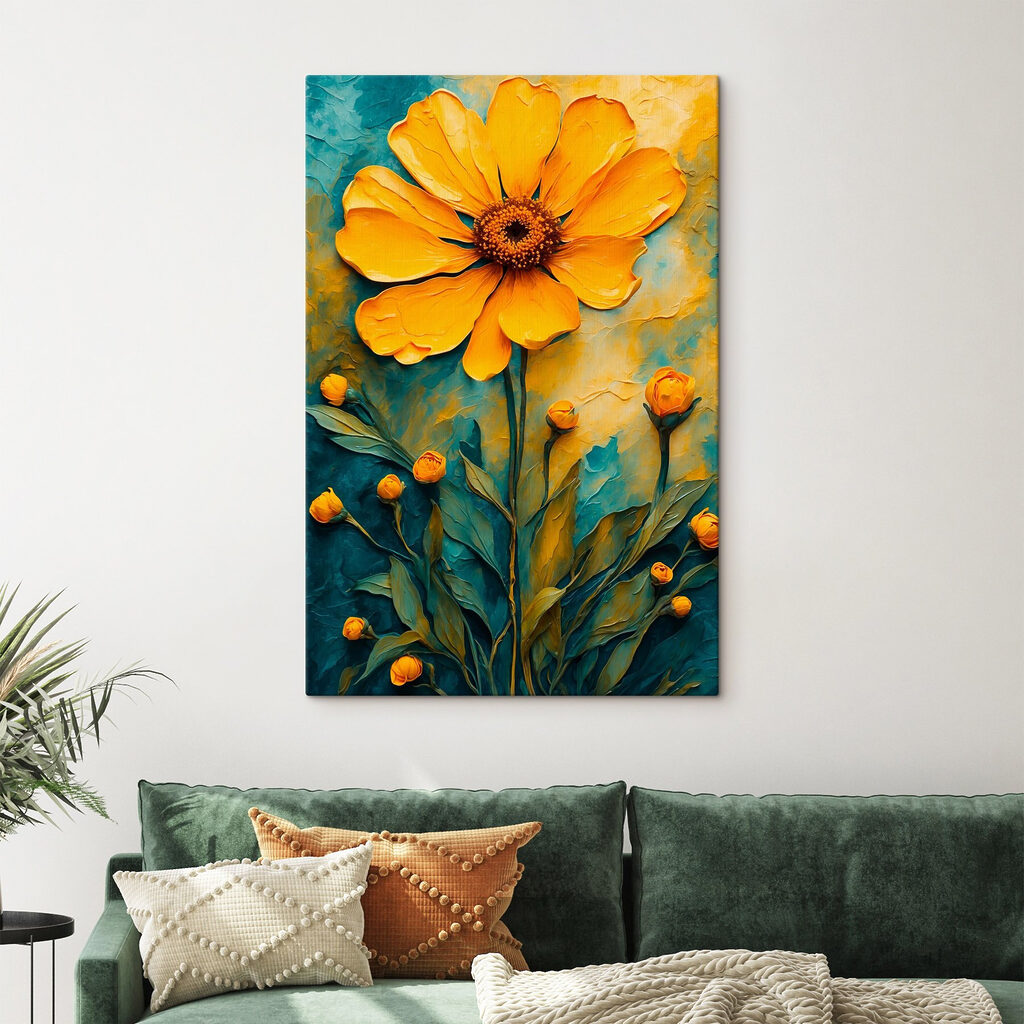 Painting of a flower