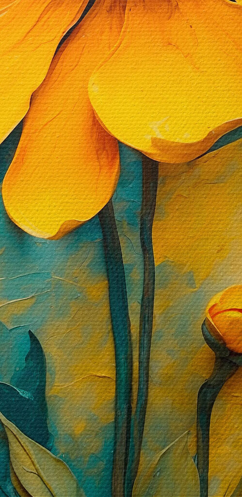 Painting of a flower