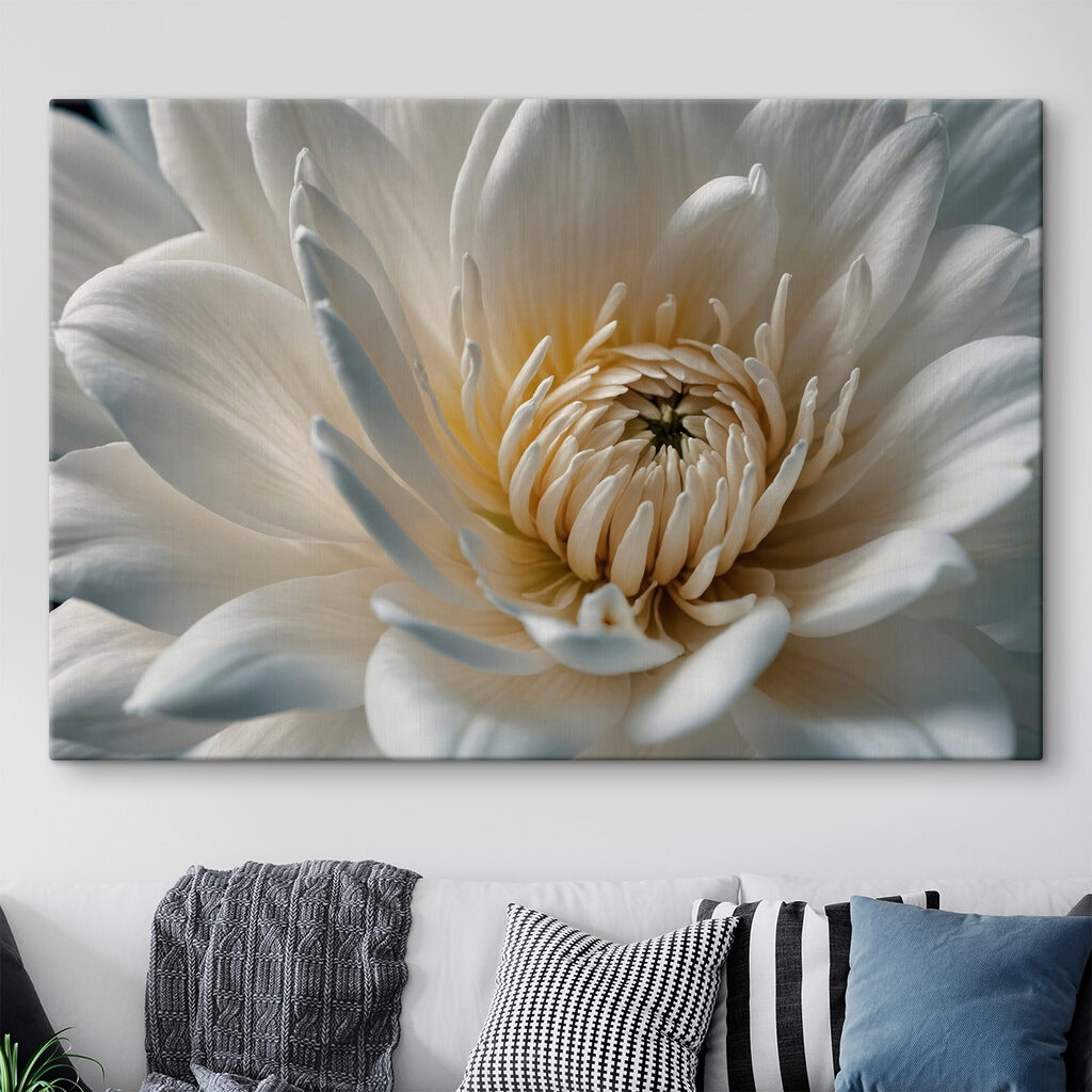 Delicate petals in soft hues