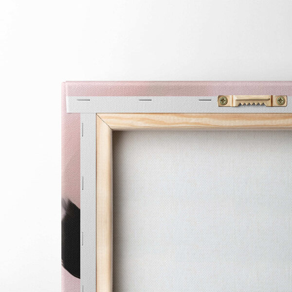 Woman with a high hair updo Woman with a high hair updo