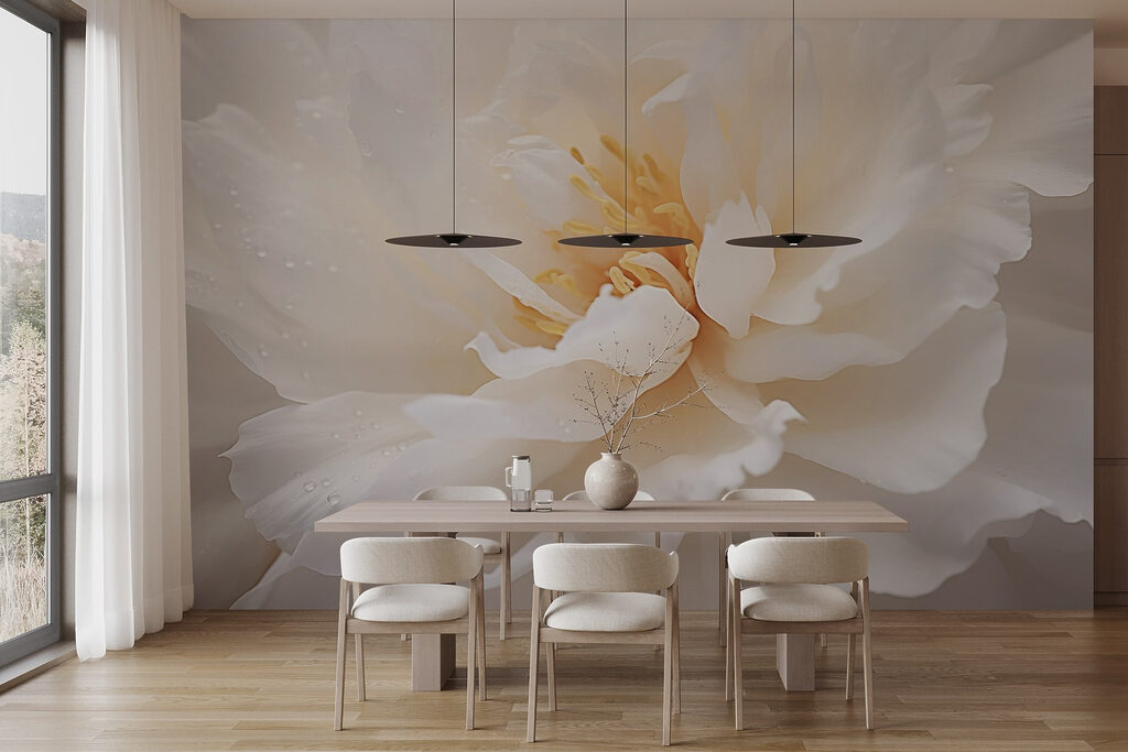 Delicate petals in soft hues