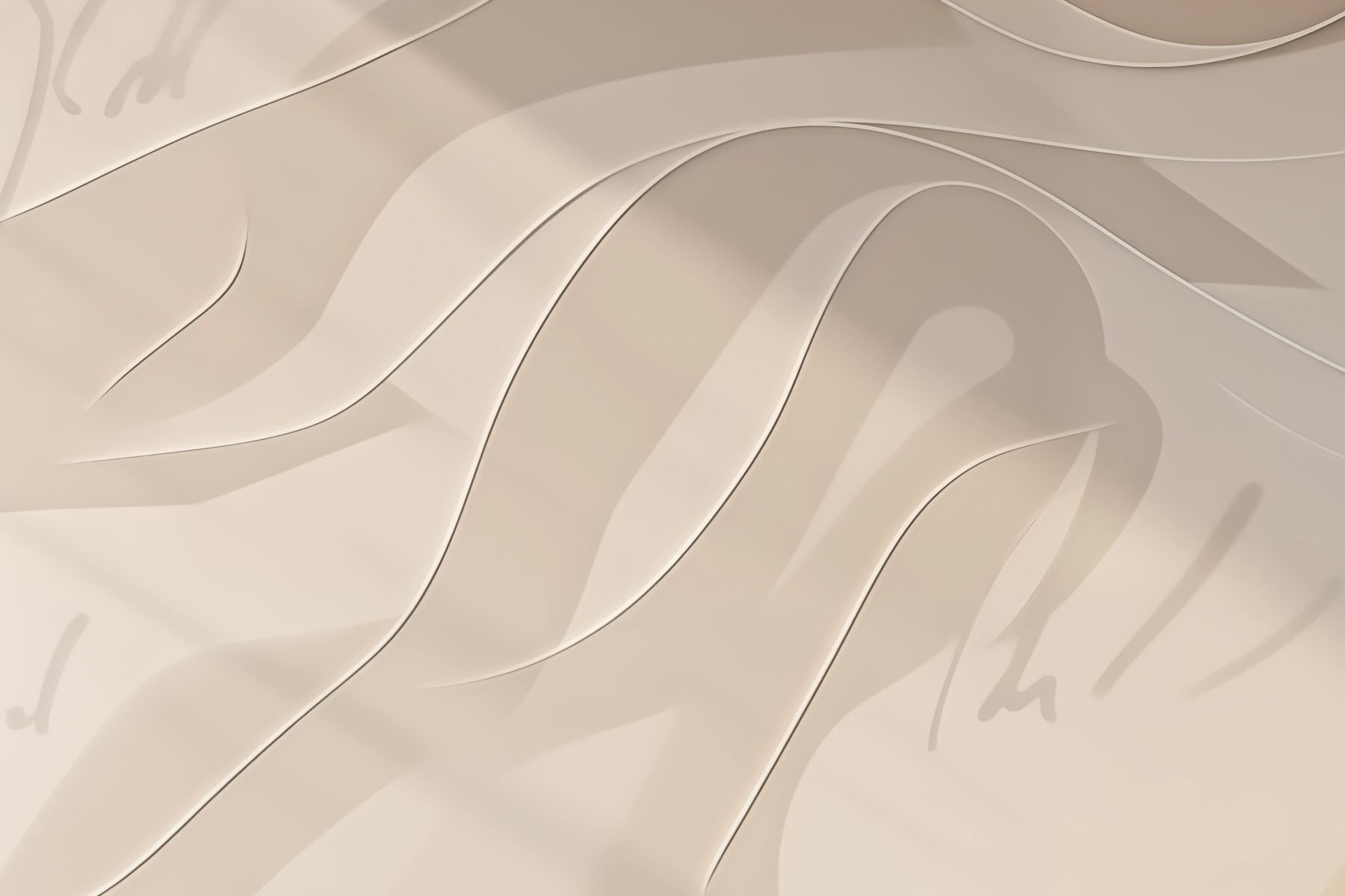 White and black wavy lines White and black wavy lines